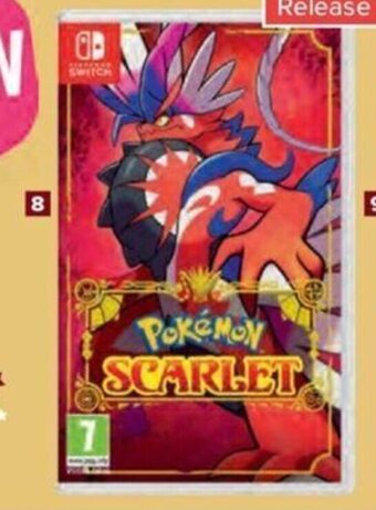 Carrefour Nintendo Switch Pokemon Scarlet aanbieding