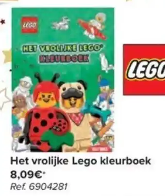 Carrefour Het Vrolijke Lego Kleurboek aanbieding