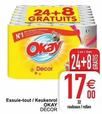 Cora Essuie-tout - keukenrol okay décor aanbieding
