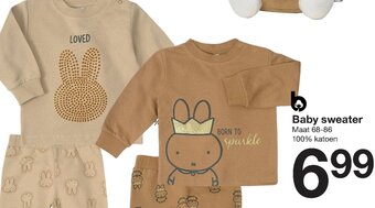 Zeeman Baby Sweater Maat 68-86 aanbieding