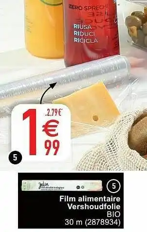 Cora Film alimentaire vershoudfolie bio aanbieding