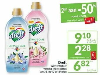 Intermarché Dreft wasverzachter aanbieding
