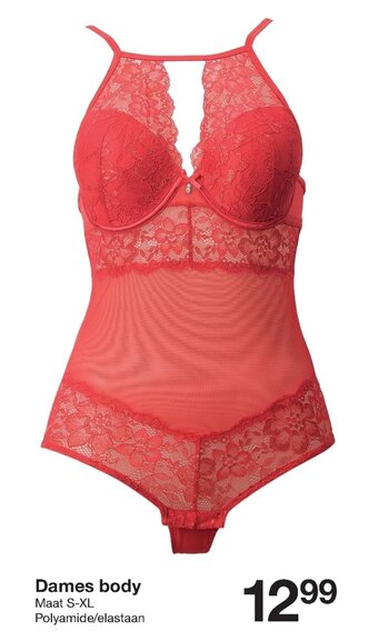 Zeeman Dames Body Maat S-XL aanbieding