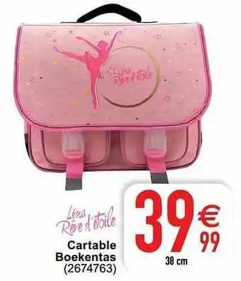 Cartable boekentas