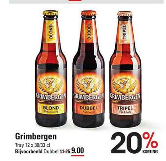 Sligro Grimbergen aanbieding