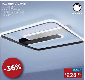 Zelfbouwmarkt Plafonnier zwart aanbieding