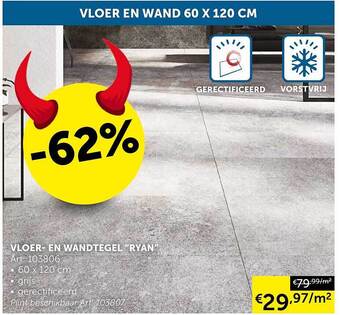 Zelfbouwmarkt Vloer- en wandtegel aanbieding
