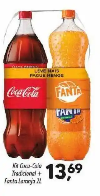 Zelfbouwmarkt Kit cocca-cola tradicional + fanta laranja aanbieding