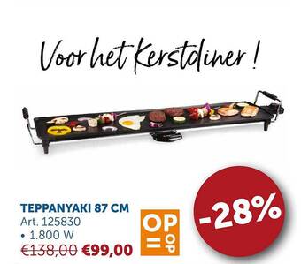 Teppanyaki 87 cm