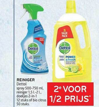 Alvo Reiniger dettol aanbieding