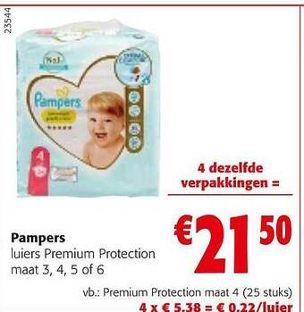 Colruyt Pampers aanbieding