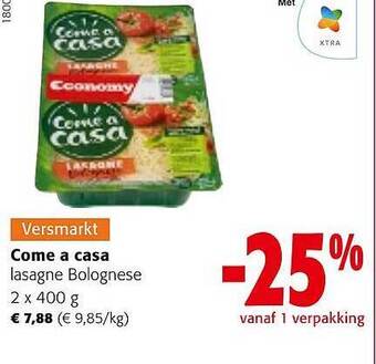 Colruyt Come a casa aanbieding