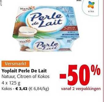 Yoplait perle de lait