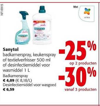 Colruyt Sanytol aanbieding