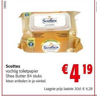 Colruyt Scottex aanbieding