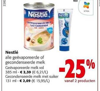 Colruyt Nestlé aanbieding