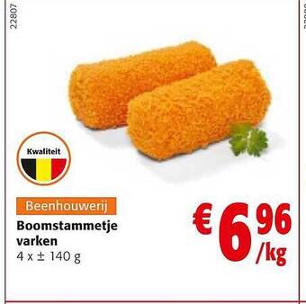 Colruyt Boomstammetje varken aanbieding