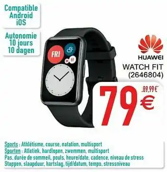 Huawei watch fit
