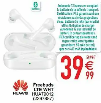 Cora Huawei freebuds lte wht hua79012 aanbieding