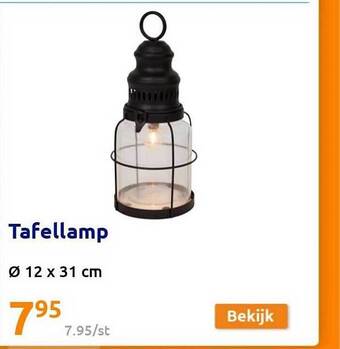 Action Tafellamp aanbieding