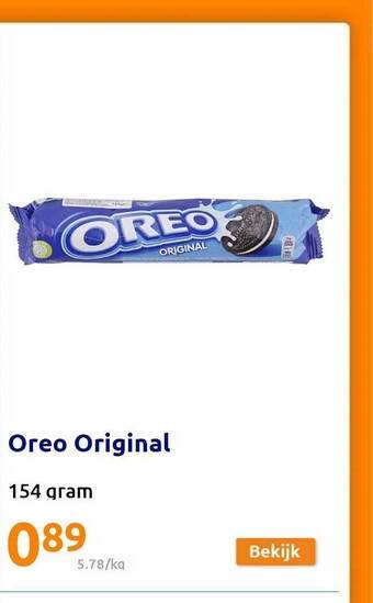 Action Oreo original aanbieding