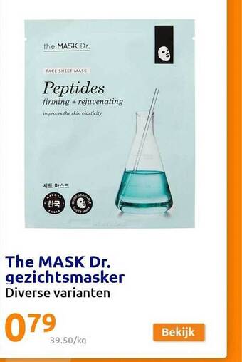 Action The mask dr. gezichtsmasker aanbieding