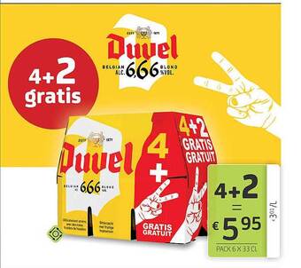 BelBev Duvel 6.66 aanbieding