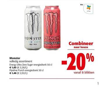Colruyt Monster aanbieding