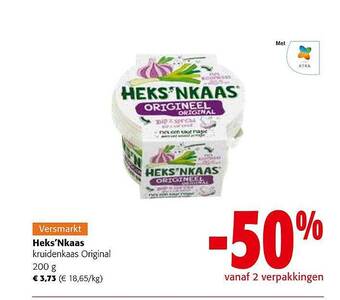 Colruyt Heks'nkaas kruidenkaas original aanbieding