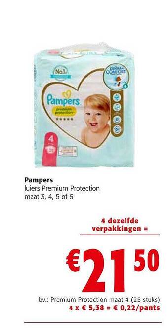 Colruyt Pampers aanbieding