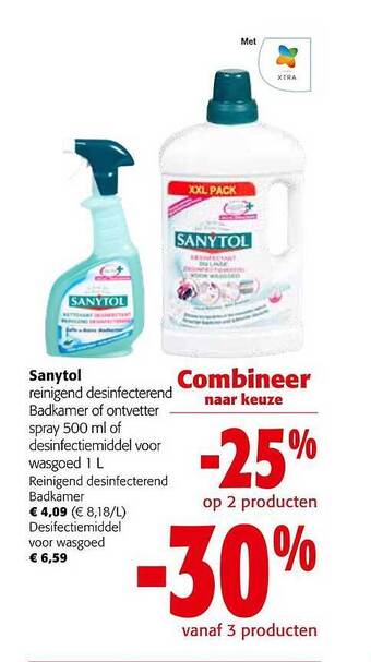Colruyt Sanytol aanbieding