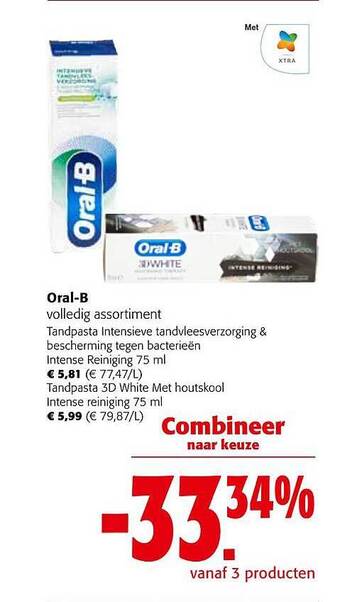 Colruyt Oral-b aanbieding