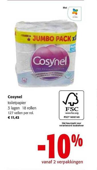 Colruyt Cosynel aanbieding