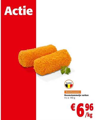 Colruyt Boomstammetje varken aanbieding
