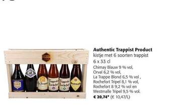 Colruyt Authentic trappist product aanbieding