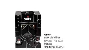 Colruyt Omer sterk blond bier aanbieding