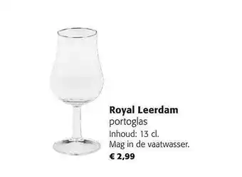 Colruyt Royal leerdam portoglas aanbieding