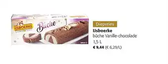 Ijsboerke bûche vanille-chocolade