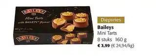 Colruyt Baileys mini tarts aanbieding