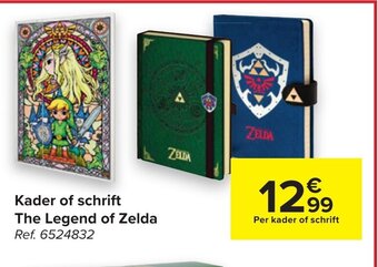 Carrefour Kader of schrift the legend of zelda aanbieding