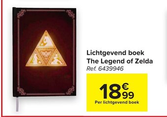Carrefour Lichtgevend boek the legend of zelda aanbieding