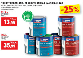 Hubo Hubo Hoogglans- of Zijdeglanslak Kant-En-Klaar aanbieding