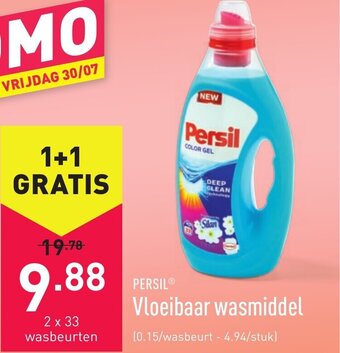 ALDI Persil vloeibaar wasmiddel aanbieding