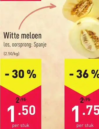 Witte meloen
