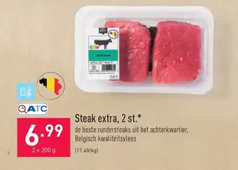ALDI Steak extra, 2 st. 200g aanbieding