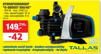 Hydrofoorgroep D-Eboost 850/45