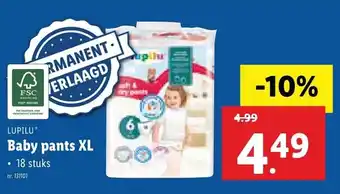 Lidl Lupilu Baby Pants XL aanbieding