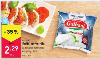 ALDI Galbani buffelmozzarella 125g aanbieding
