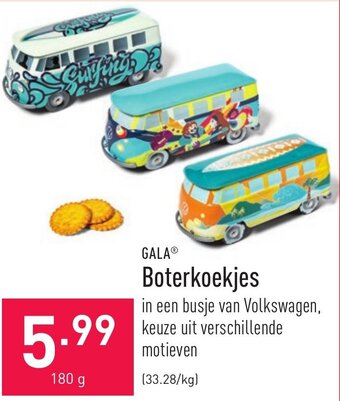 ALDI Gala boterkoekjes 180g aanbieding