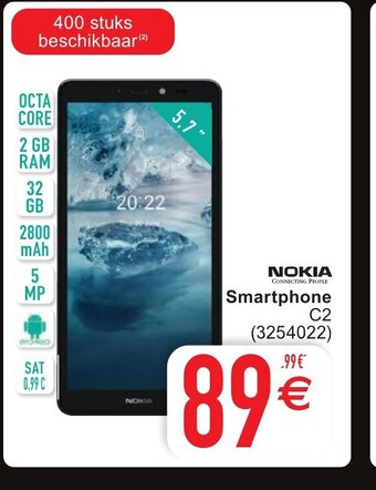 Cora Nokia smartphone C2 aanbieding